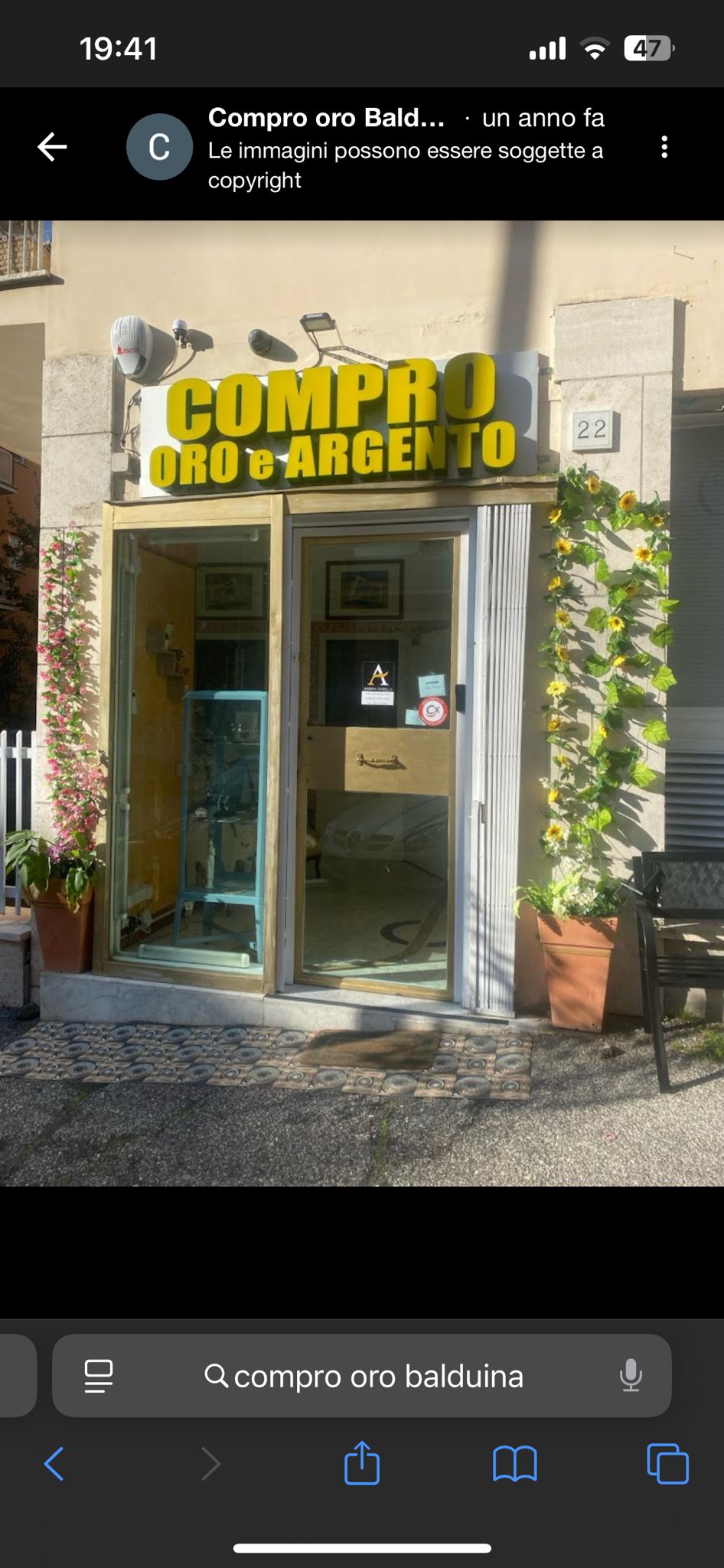 Sede OroAgency Balduina